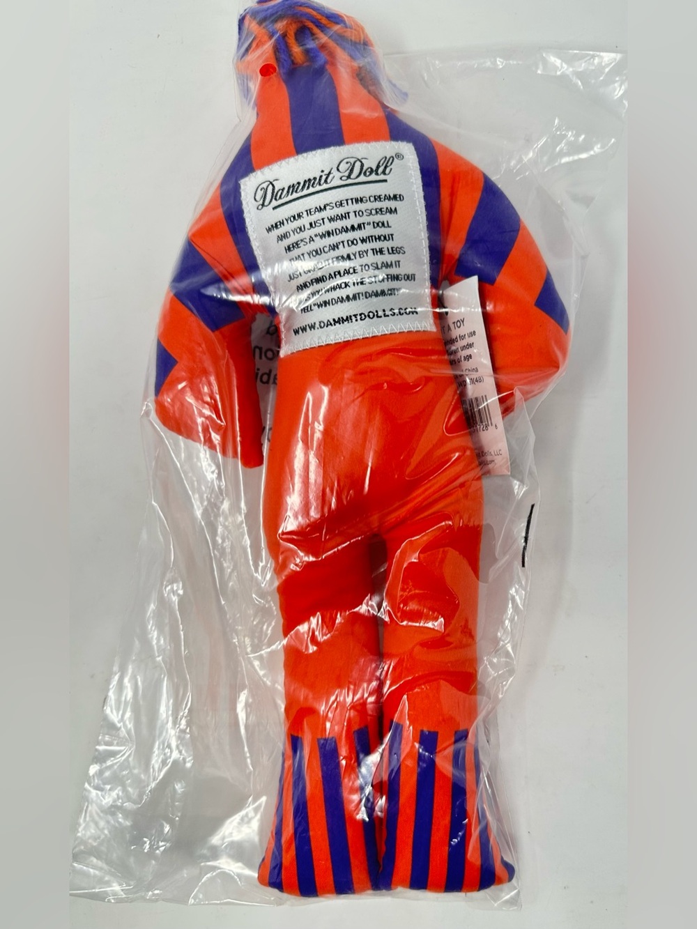 Dammit‎ Doll The Ruffneck 12" Win Dammit 00 Orange Purple Stripe New Sealed